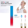 image:imageDermRays Lumenic Electric Toothbrush with Light Sonic Toothbrush Gold