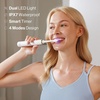 image:imageDermRays Lumenic Electric Toothbrush with Light Sonic Toothbrush Gold