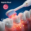 image:imageDermRays Lumenic Electric Toothbrush with Light Sonic Toothbrush Gold